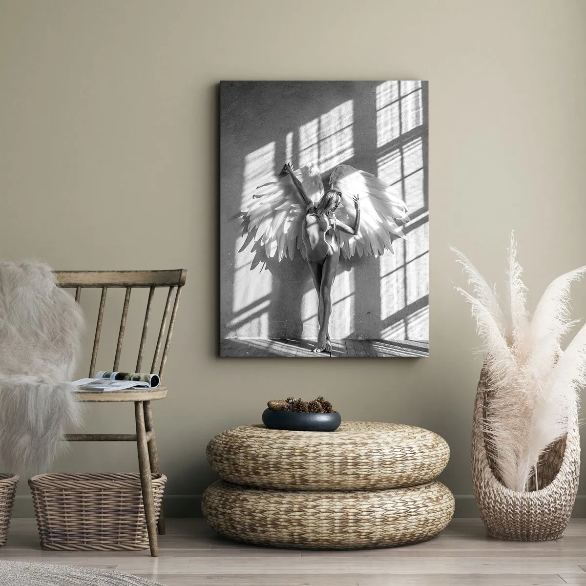 Quadro su tela - Stampe su Tela - Direttamente dal cielo - 70x100 cm