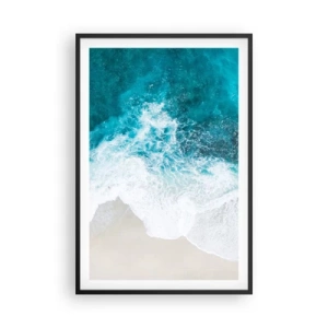 Poster in cornice nera - Morbidezza naturale - 61x91 cm