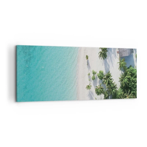 Quadro su tela - Stampe su Tela - Vacanze in paradiso - 100x40 cm
