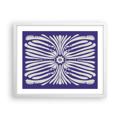 Poster in cornice bianca - Ispirazioni etniche - 50x40 cm