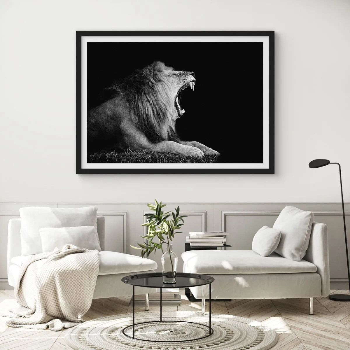 Poster in cornice nera - Senza alcun dubbio - 50x40 cm