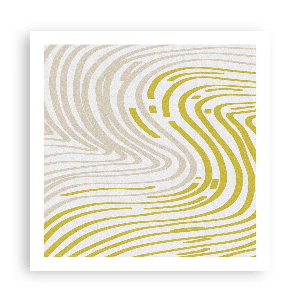 Poster - Composizione con lieve deflessione - 60x60 cm