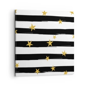 Quadro su tela - Stampe su Tela - Siamo tutti nati sotto una buona stella - 60x60 cm