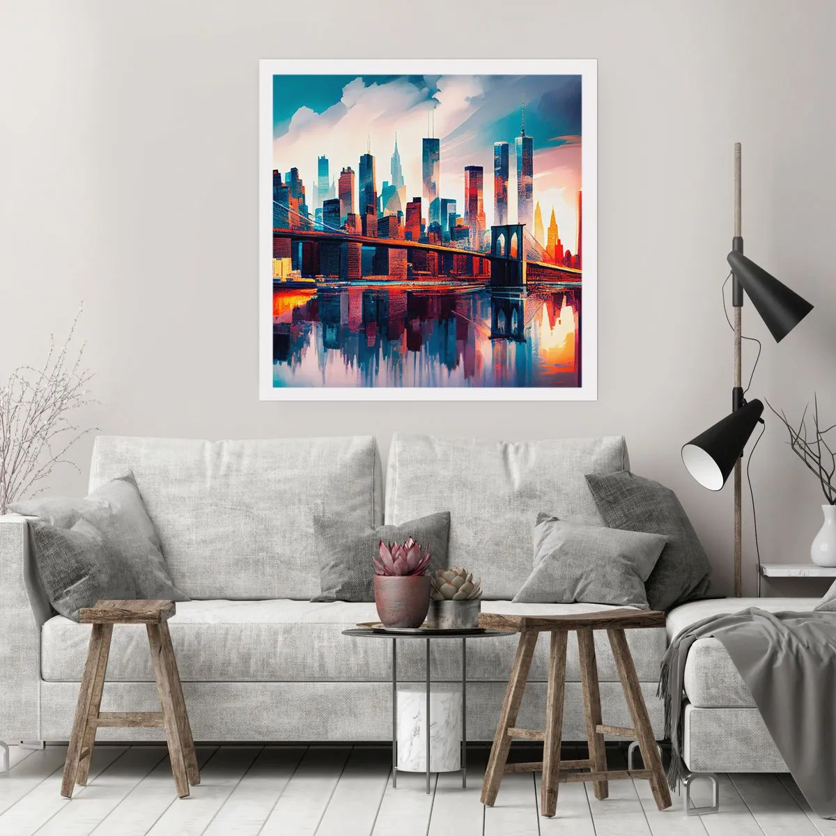 Poster - Una New York spettacolare - 60x60 cm