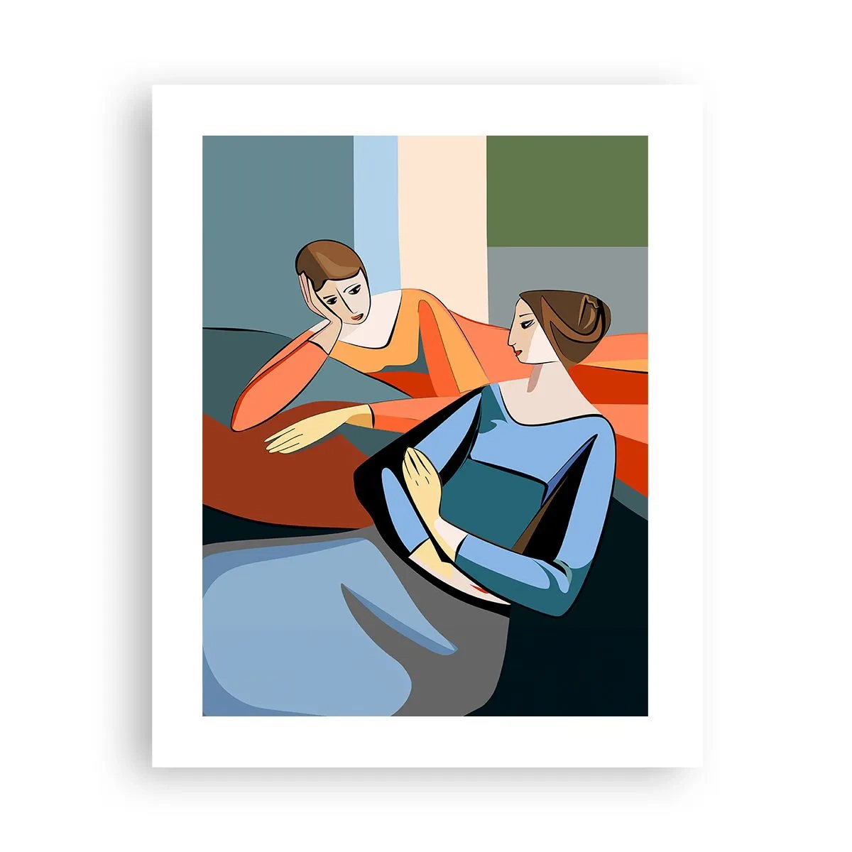 Poster - Il momento delle confidenze - 40x50 cm