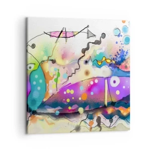 Quadro su tela - Stampe su Tela - Senza parole! - 60x60 cm