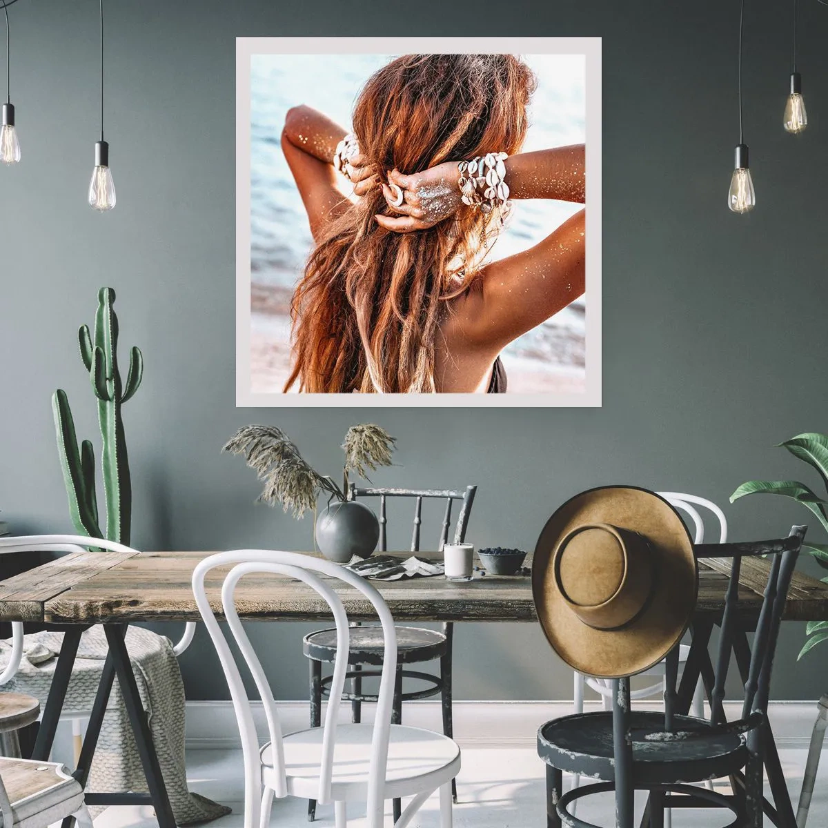 Poster - Sorella dell'acqua e del sole - 40x40 cm