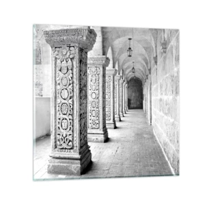 Quadro su vetro - Dove porterà? - 50x50 cm