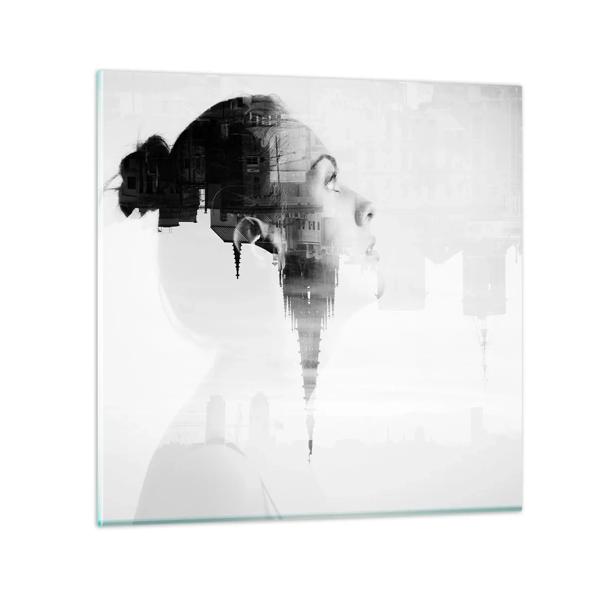 Quadro su vetro - Sui due lati del vetro - 50x50 cm