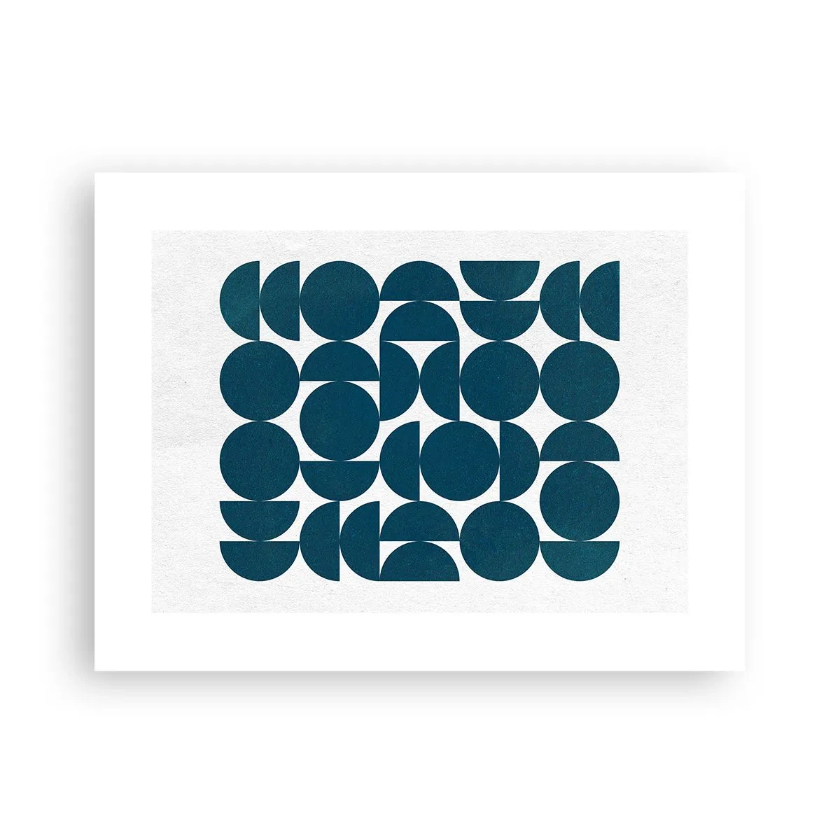 Poster - Cerchi e semicerchi - 40x30 cm