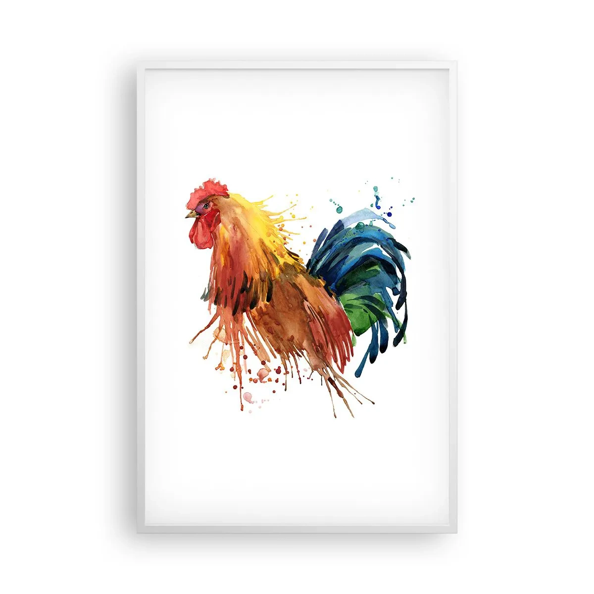 Poster in cornice bianca - Abito reale, orgoglio reale - 61x91 cm