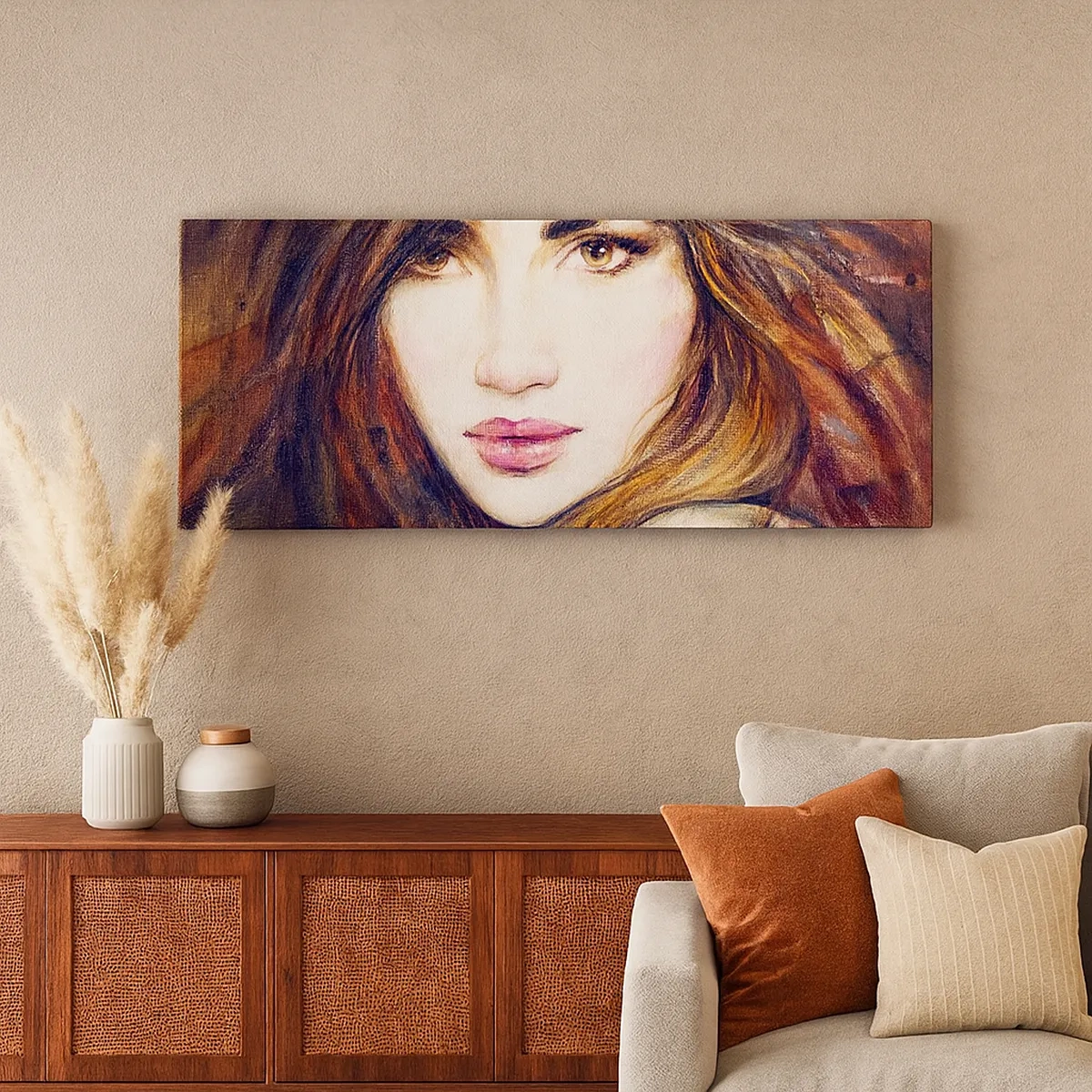 Quadro su tela - Stampe su Tela - Un penny per i tuoi pensieri - 30x30 cm