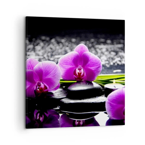 Quadro su tela - Stampe su Tela - Annegare nel silenzio e nella pace - 50x50 cm