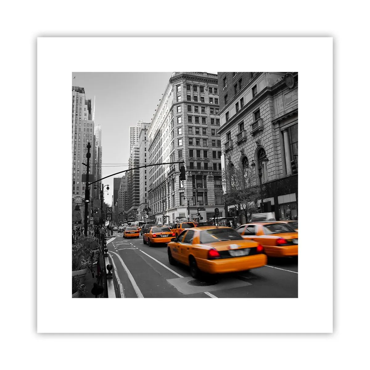 Poster - Il sole della grande città - 30x30 cm