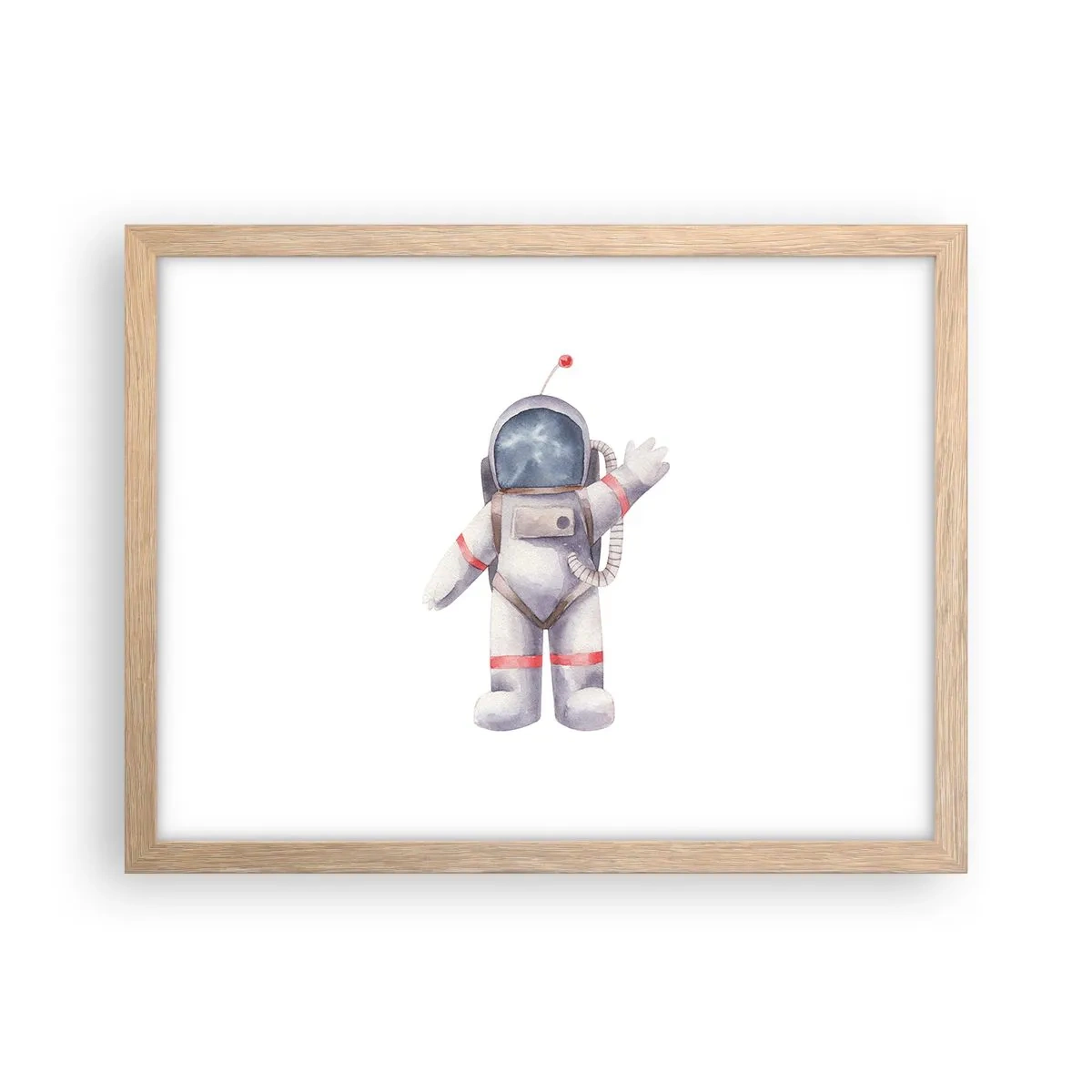 Poster in cornice rovere chiaro - Ci vediamo! - 40x30 cm