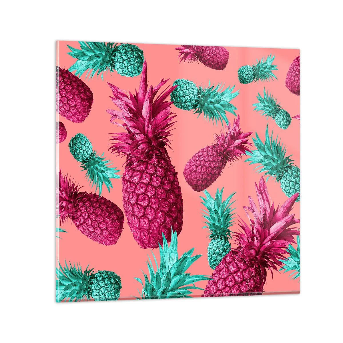 Quadro su vetro - La libertà è dolce - 50x50 cm