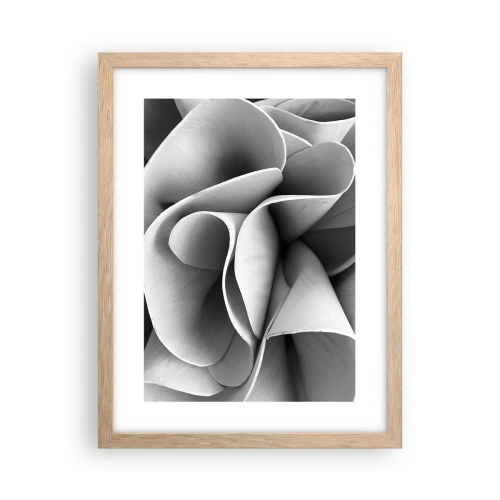 Poster in cornice rovere chiaro - Avviene nello spazio - 30x40 cm