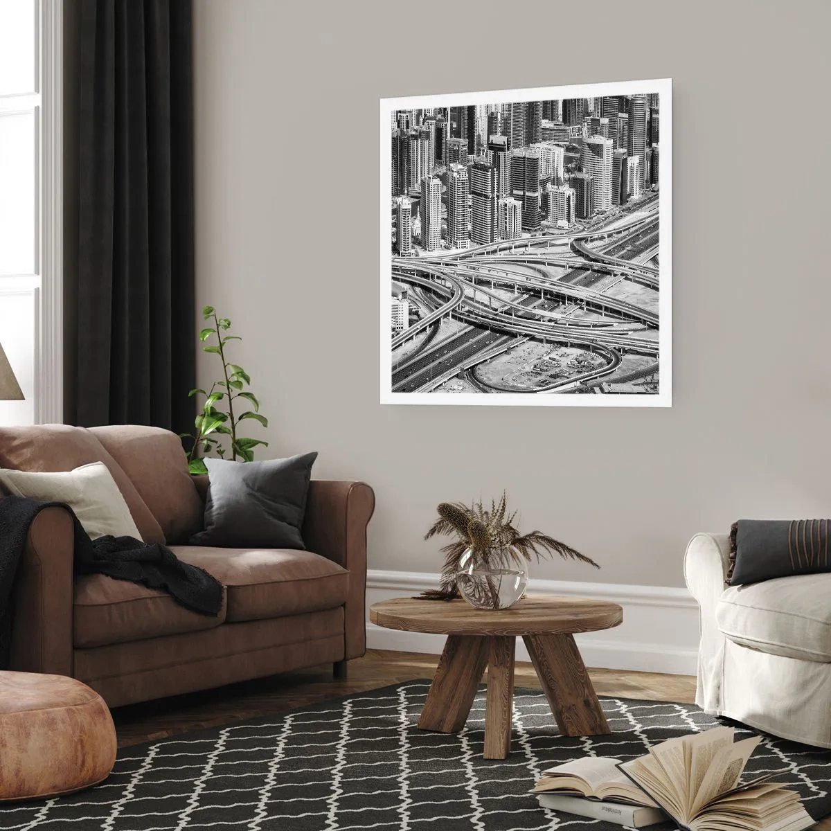 Poster - Dubai - città impossibile - 60x60 cm