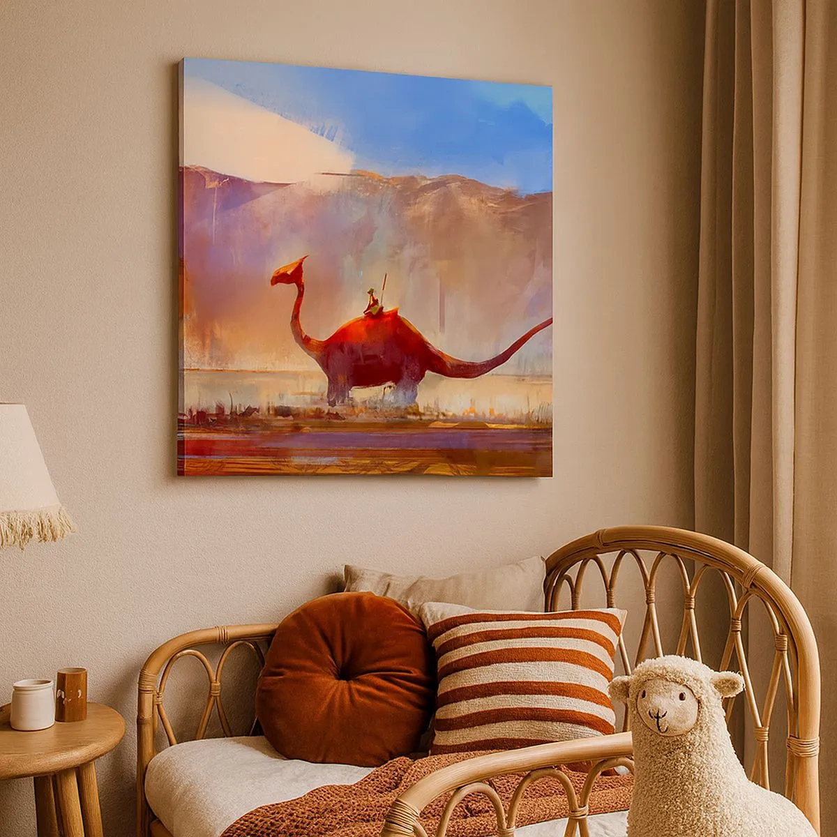 Quadro su tela - Stampe su Tela - Se non si fossero estinti - 30x30 cm