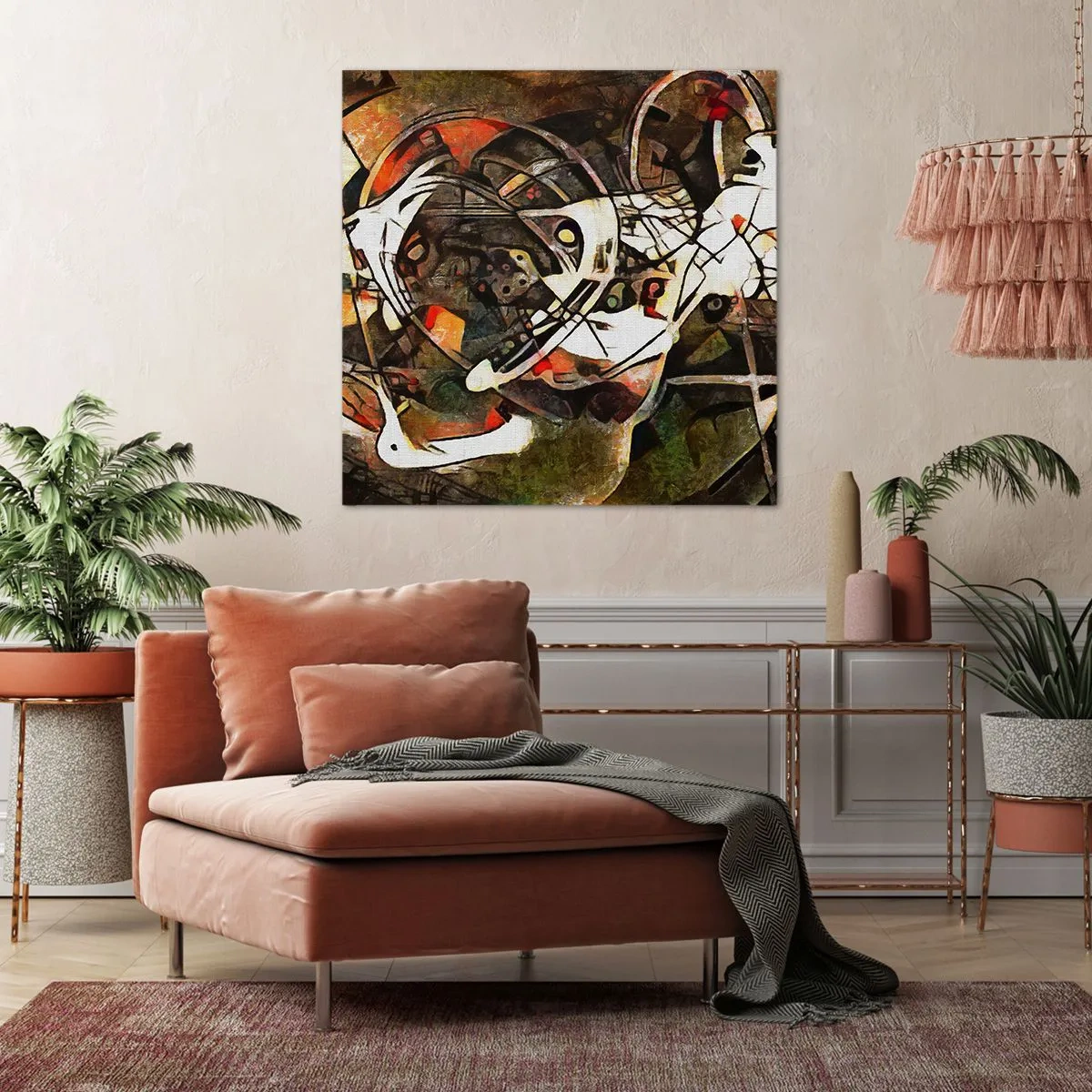 Quadro su tela - Stampe su Tela - Senti il movimento? - 40x40 cm