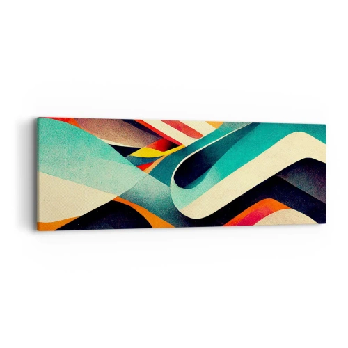 Quadro su tela - Stampe su Tela - Composizione intensa - 90x30 cm