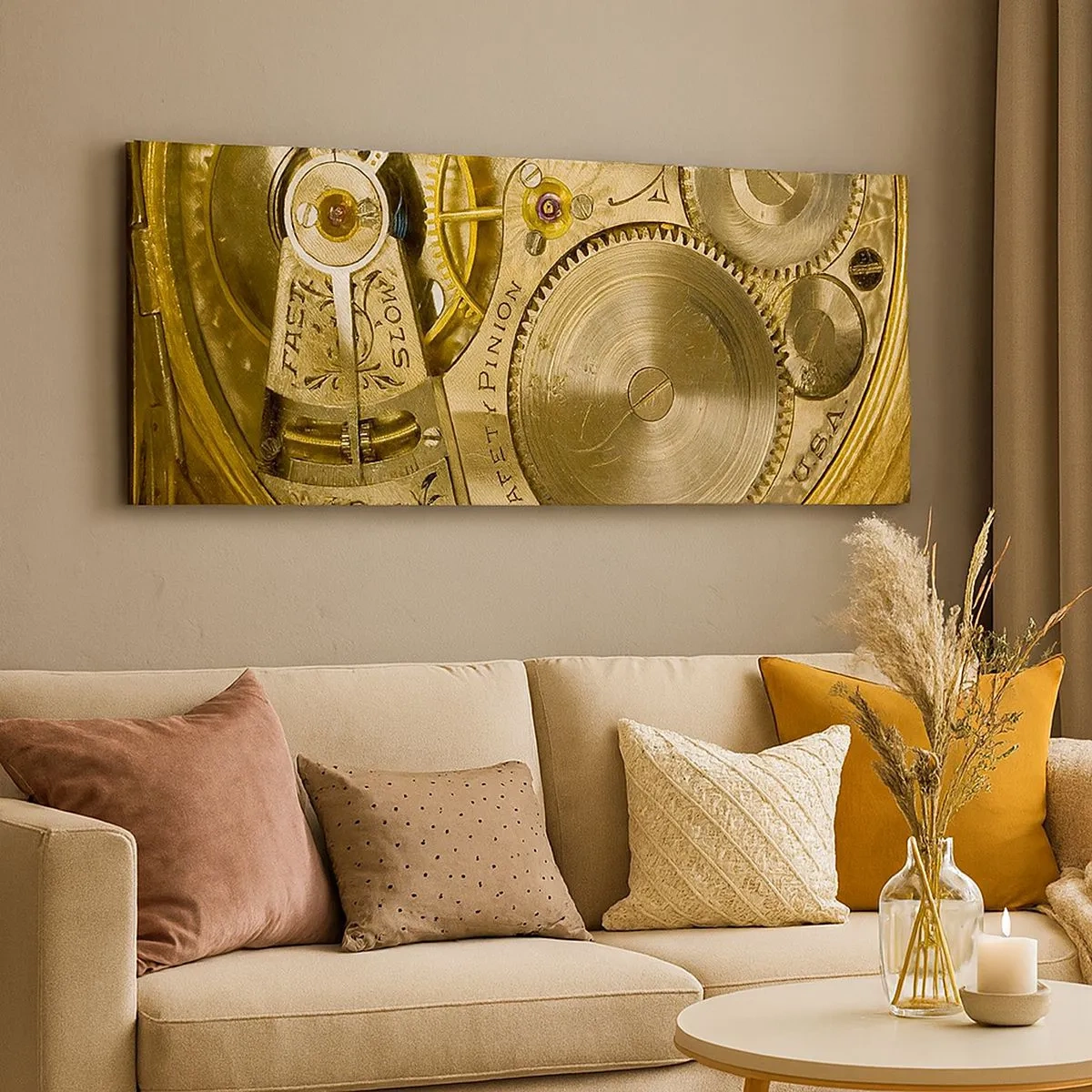 Quadro su tela - Stampe su Tela - Stare al passo coi tempi - 100x40 cm