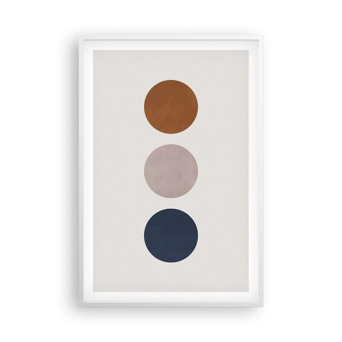 Poster in cornice bianca - Simbolo di perfezione - 61x91 cm