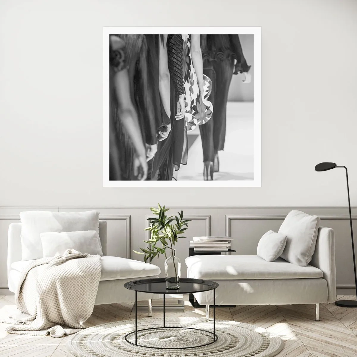 Poster - Sfilata in stile - 50x50 cm