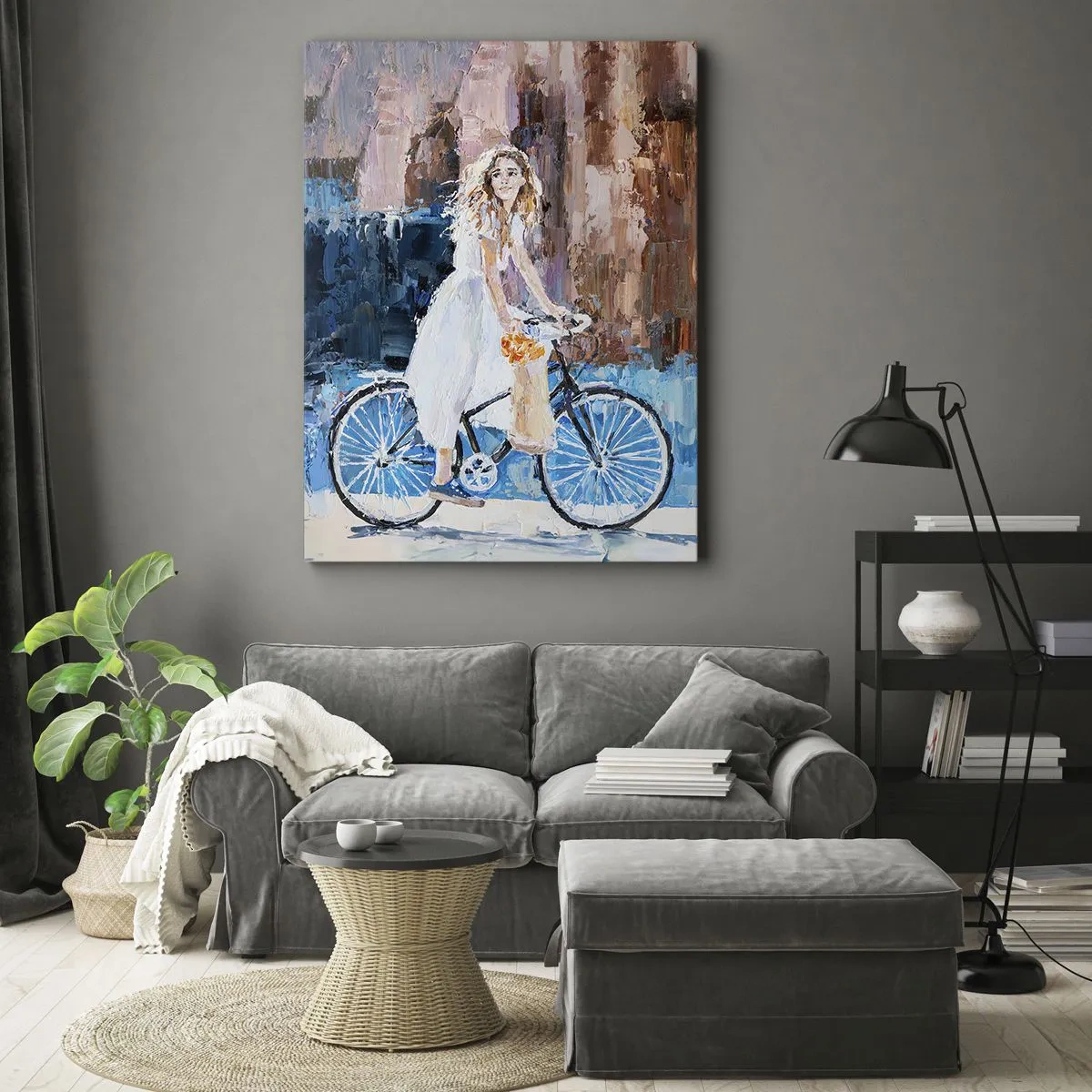 Quadro su tela - Stampe su Tela - Gioia mattutina - 45x80 cm