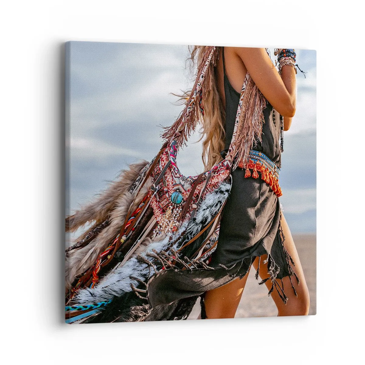 Quadro su tela - Stampe su Tela - La donna dello sciamano - 40x40 cm