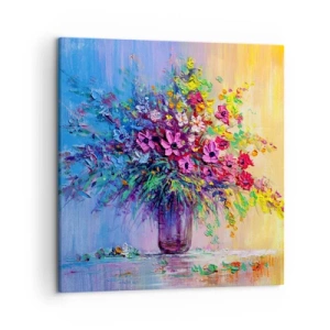 Quadro su tela - Stampe su Tela - Dono di un prato estivo - 50x50 cm