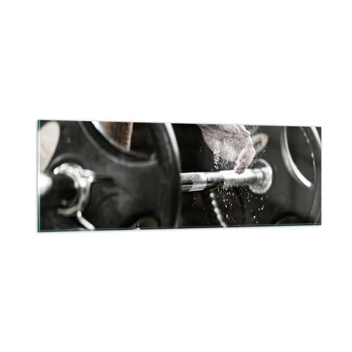 Quadro su vetro - Sfida accettata! - 90x30 cm