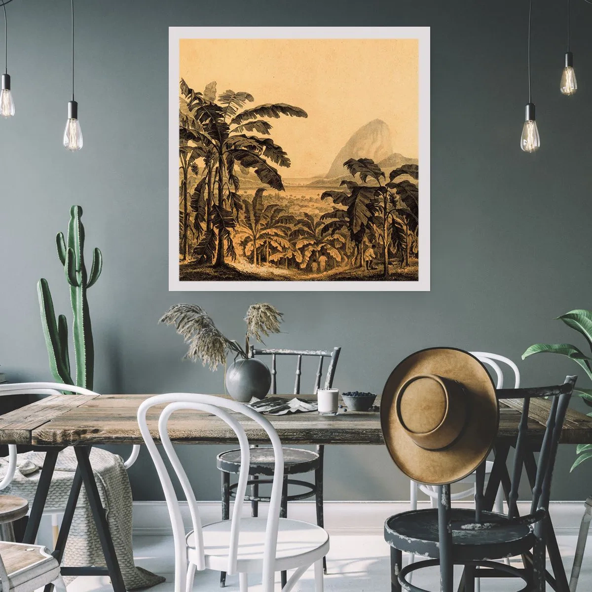 Poster - Nel clima coloniale - 30x30 cm