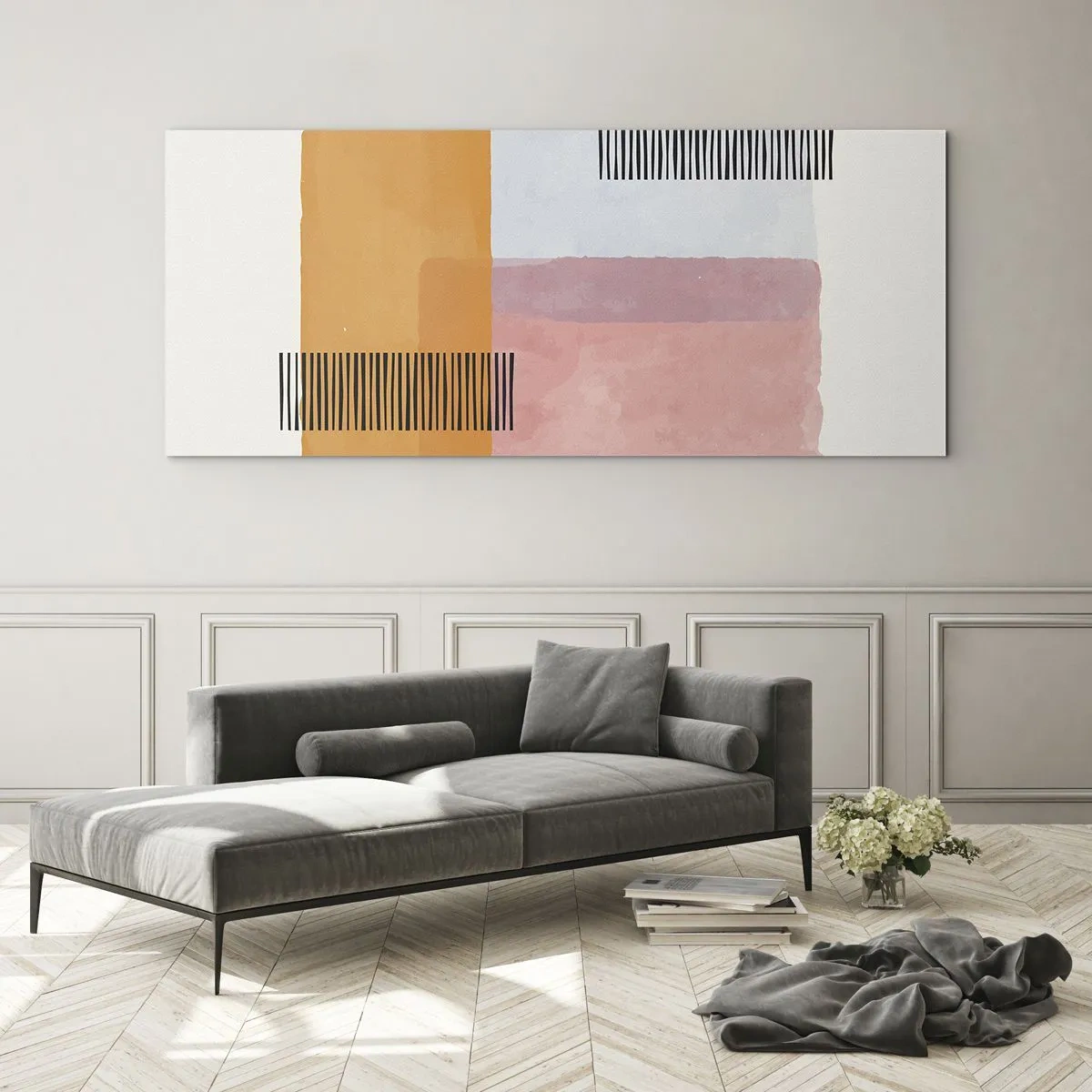 Quadro su vetro - Da un angolo all'altro - 100x40 cm