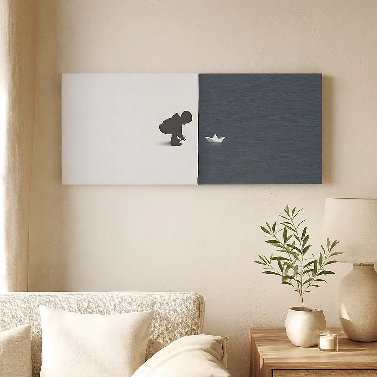 Quadro su tela - Stampe su Tela - La grande spedizione - 30x30 cm