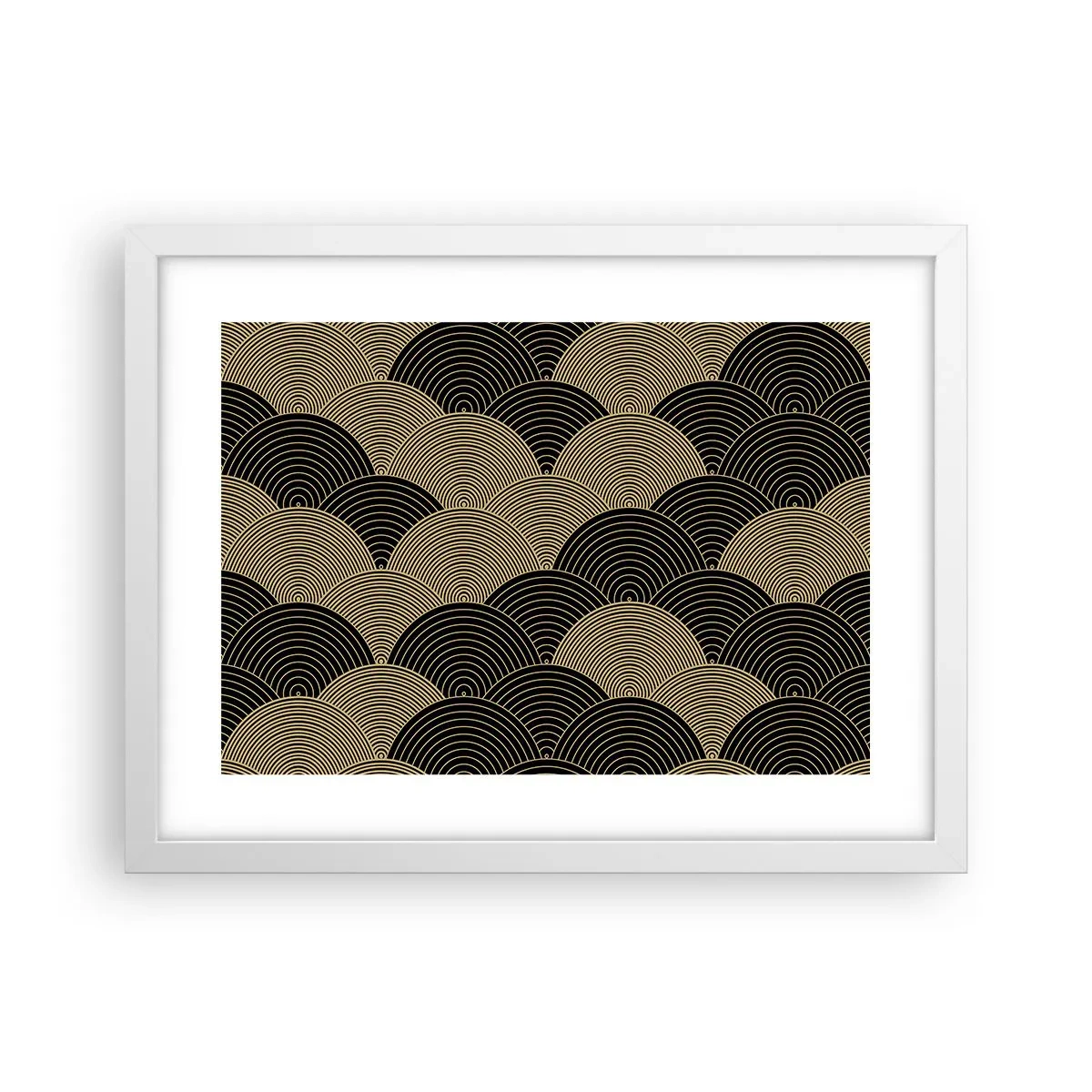 Poster in cornice bianca - Unità nella molteplicità - 40x30 cm