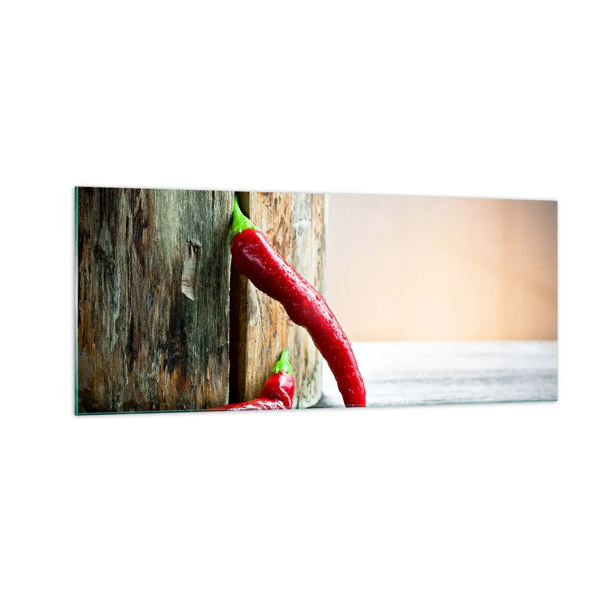 Quadro su vetro - Red hot chili peppers - 100x40 cm