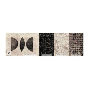 Campione di Fotomurale Adesivo Deluxe Sticker - Astrazione etnica - Astrazione, Pezzo, Arte Moderna - 100x30 cm