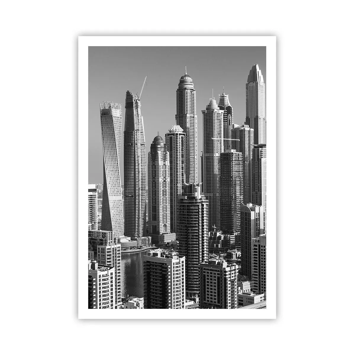 Poster - La città sul deserto - 70x100 cm