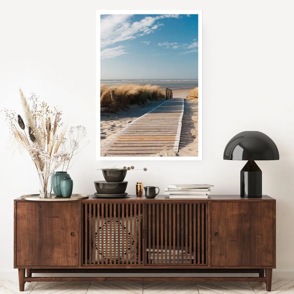 Poster - Dopo la duna, nel fruscio dell'erba - 70x100 cm