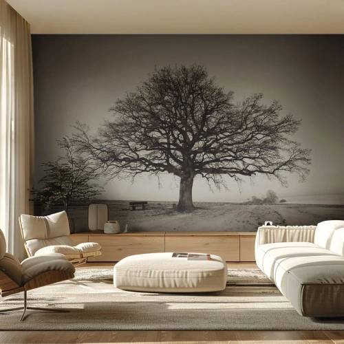 Fotomurali Premium Sand - Da qui all'eternità - Paesaggio, Albero, Natura - 250x175 cm