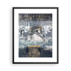 Poster in cornice nera - Talvolta è facile, talvolta è difficile - 40x50 cm