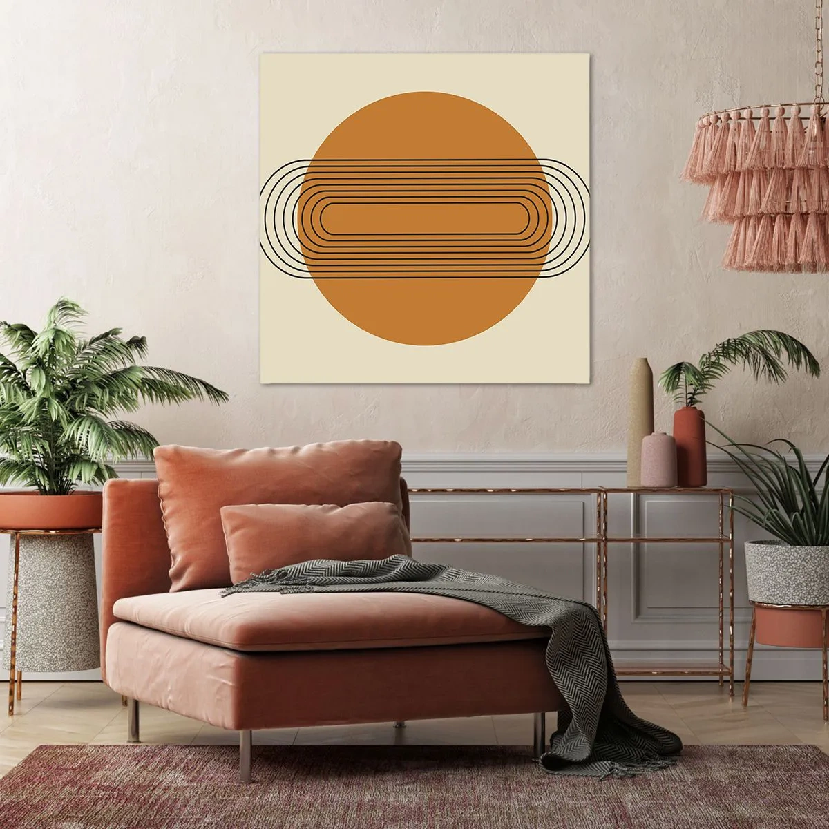 Quadro su tela - Stampe su Tela - Piano perfetto - 50x50 cm