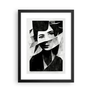 Poster in cornice nera - Come sei veramente... - 30x40 cm