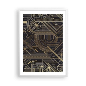 Poster in cornice bianca - Concetti, idee, progetti - 50x70 cm