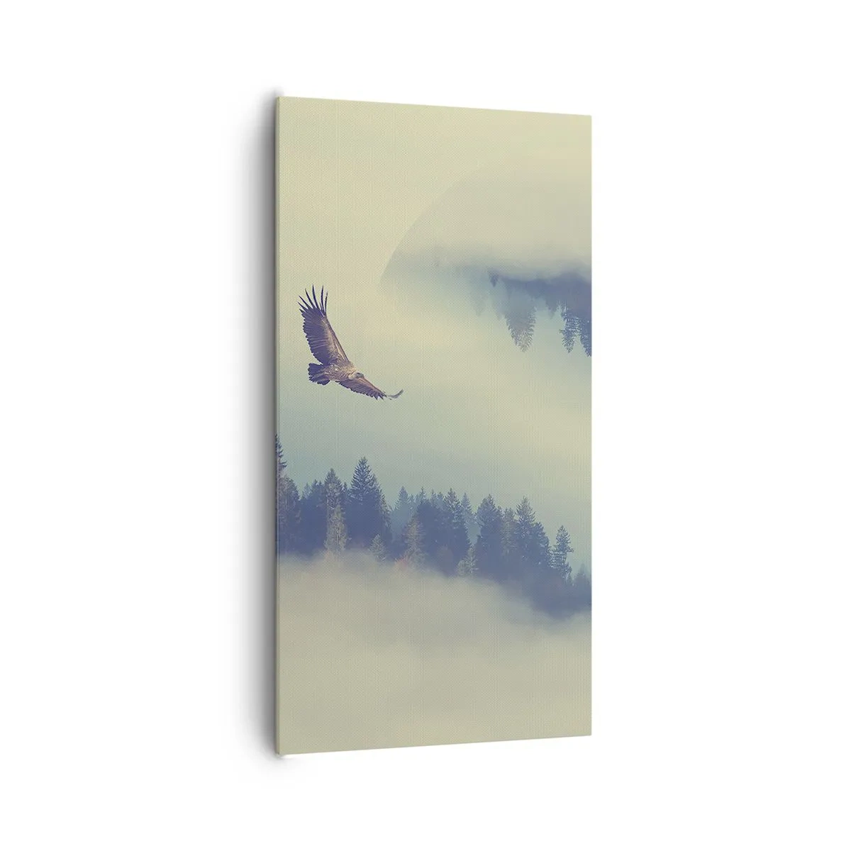 Quadro su tela - Stampe su Tela - Ho visto l'ombra dell'aquila - 65x120 cm