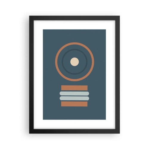 Poster in cornice nera - L'essenza delle cose - 30x40 cm