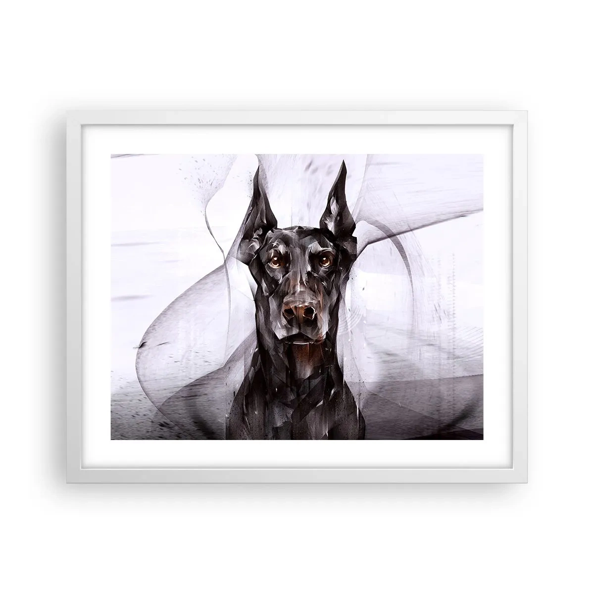 Poster in cornice bianca - Nobili natali - 50x40 cm