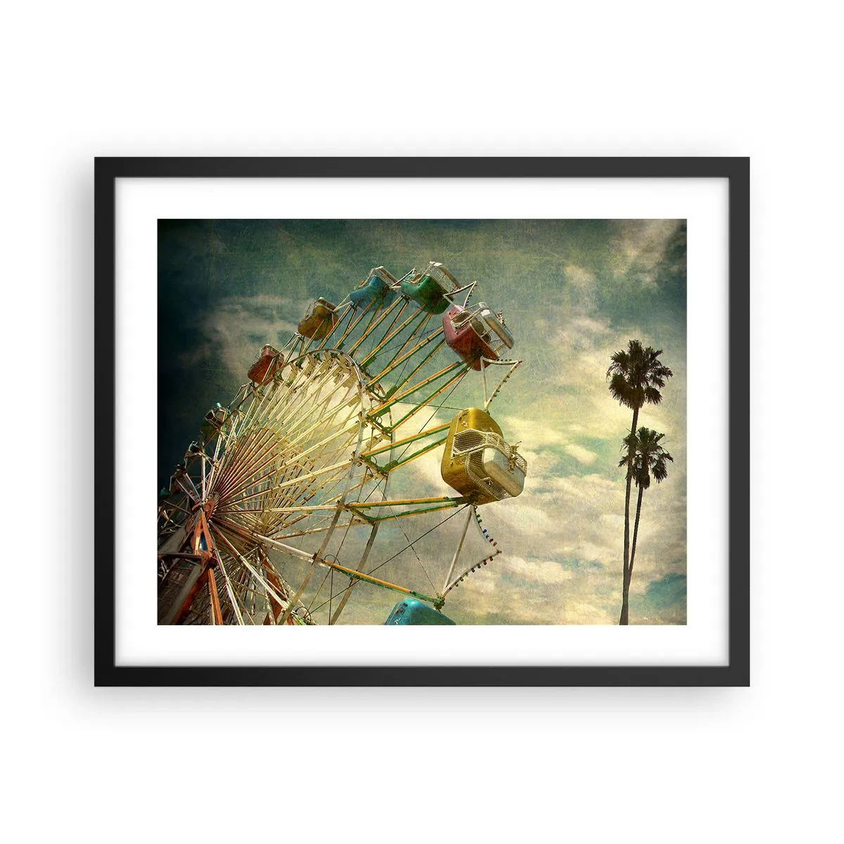 Poster in cornice nera - Il divertimento comincia... - 50x40 cm