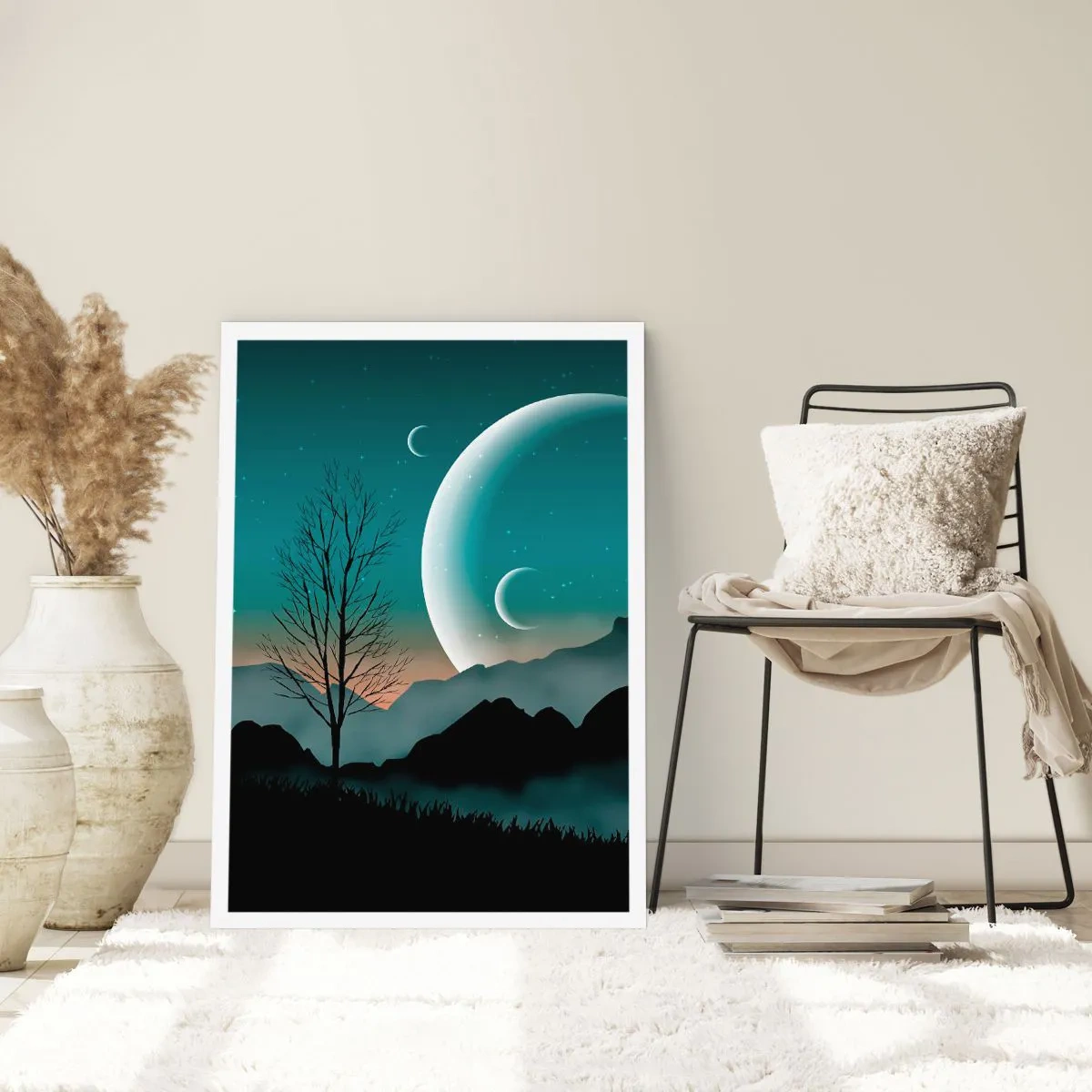 Poster - Il carnevale di una notte stellata - 30x40 cm